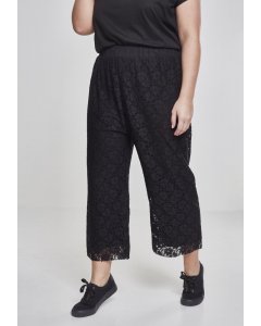 Dámské kalhoty // Urban classics Ladies Laces Culotte black