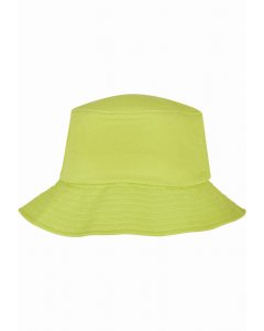 Klobouk // Flexfit / Flexfit Cotton Twill Bucket Hat greenglow