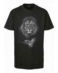 Dětské tričko // Mister tee Kids Lion Tee black