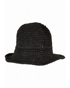 Klobouk // Urban Classics / Braid Bast Bucket Hat black