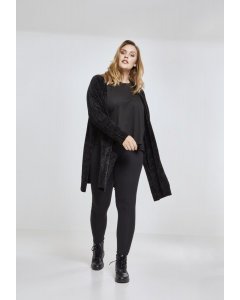 Dámská mikina cardigan // Urban Classics Ladies Oversize Chenille Cardigan black