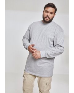 Pánské tričko dlouhý rukáv // Urban Classics Tall Tee L/S grey
