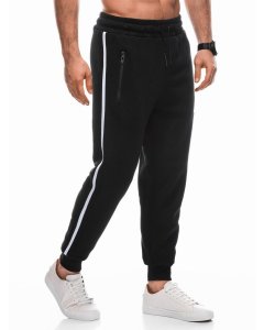 Men's sweatpants P1449 - black