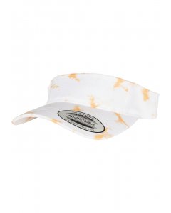 Flexfit / Batik Dye Curved Visor Cap orange/white