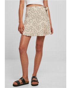 Dámská sukně // Urban Classics / Ladies Viscose Mini Skirt softseagrassflower
