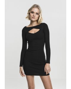 Urban Classics / Ladies Cut Out Dress black