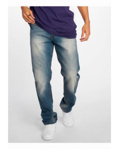 Pánské kalhoty // Rocawear / TUE Rela/ Fit Jeans light blue washed