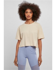 Dámské tričko krátký rukáv // Urban Classics Ladies Short Oversized Tee softseagrass