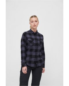 Dámská košile // Brandit Amy Flanell Shirt GIRLS black/grey