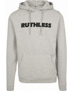 Merchcode / Ruthless Embroidery Hoody heather grey