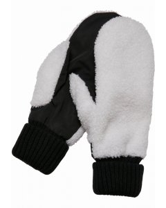Rukavice // Urban Classics / Basic Sherpa Gloves toffee/buttercream