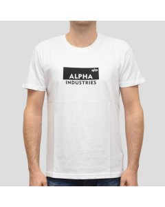 Alpha Industries Box Logo T - white