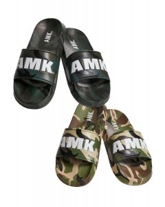 AMK / Slides 2-Pack dark green camo+green camo