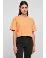Dámské tričko do pásu // Urban Classics / Ladies Short Oversize Tee papaya