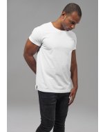 Pánské tričko krátký rukáv // Urban Classics Turnup Tee white
