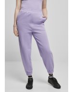 Urban Classics / Ladies Organic High Waist Ballon Sweat Pants lavender
