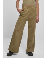 Urban Classics / Ladies Straight Pin Tuck Sweat Pants tiniolive