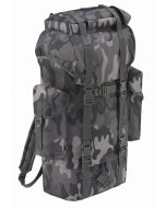 Ruksak, batoh // Brandit Nylon Military Backpack grey camo