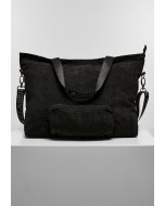 Taška // Urban Classics Corduroy Tote Bag black