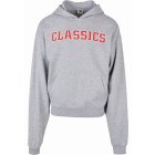 Pánská mikina // Urban Classics / Classics College Hoody grey