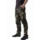 Pánské kalhoty // Urban classics Camouflage Cargo Pants wood camo