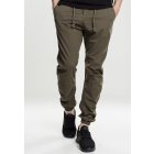 Pánské kalhoty // Urban Classics Stretch Jogging Pants olive