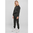 Dámský overal // Urban Classics / Ladies Small Embroidery Long Sleeve Terry Jump