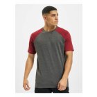 DEF / Roy T-Shirt anthracite/burgundy