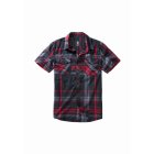 Brandit / Roadstar Shirt anthracite/red