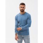 Men's sweater E177 - light blue