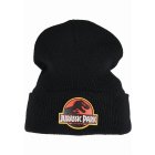 Čepice // Merchcode Jurassic Park Logo Beanie black