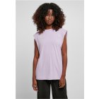 Dámské tričko krátký rukáv // Urban Classics Ladies Modal Padded Shoulder Tank lilac