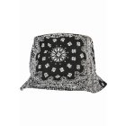 Klobouk // Flexfit / Bandana Print Bucket Hat black