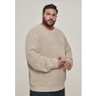 Pánská mikina // Pánský pulovr // Urban classics Cardigan Stitch Sweater darksand