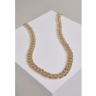 Urban Classics / Heavy Necklace With Stones gold