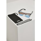 Sluneční brýle // Urban Classics 103 Chain Sunglasses blk/blue