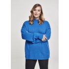 Dámský svetr // Urban Classics Ladies Oversize Turtleneck Sweater brightblue