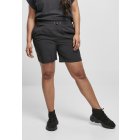 Dámské šortky // Urban classics Ladies Crinkle Nylon Shorts black