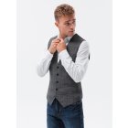 Men's vest V56 - dark grey