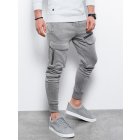 Men's sweatpants P905 - grey melange