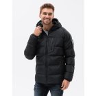 Men's winter jacket C502 - black