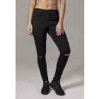 Dámské kalhoty // Urban classics Ladies Cut Knee Pants black