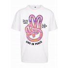 Mister Tee /ive in Peace Oversize Tee white