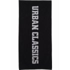 Urban Classics / Logo Towel 2-Tone black/white
