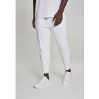 Pánské tepláky // Urban Classics Cropped Heavy Pique Pants white