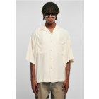Pánská košile // Urban Classics / Oversized Resort Shirt whitesand