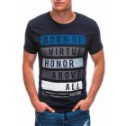 Men's t-shirt S1723 - navy