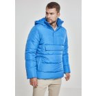 Pánská zimní bunda // Urban Classics Pull Over Puffer Jacket brightblue