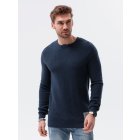 Men's sweater E185 - dark blue
