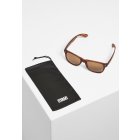 Sluneční brýle // Urban classics Sunglasses Likoma UC brown leo